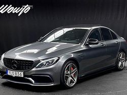 Grå (selenite grå metallic) Begagnad 2017 Mercedes C63S AMG AMG Sedan | 469 800 kr (Superpris)