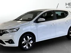 Snövit Ny 2025 Dacia Sandero Expression Halvkombi | 219 900 kr (Bra pris)