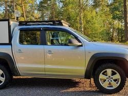 Silver Begagnad 2017 VW Amarok Highline Pickup | 375 000 kr (Marknadspris)