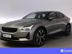 Grå Begagnad 2021 Polestar 2 Performance Sedan | 422 900 kr (Marknadspris)