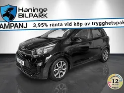 Svart Begagnad 2018 Kia Picanto Halvkombi | 119 900 kr (Marknadspris)