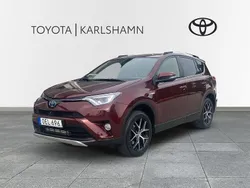 Mörkröd Begagnad 2016 Toyota RAV4 Hybrid Active SUV | 219 000 kr (Marknadspris)