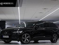 Svart Begagnad 2021 Volvo V60 R-Design Kombi | 389 900 kr (Marknadspris)