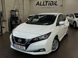 Vit Begagnad 2020 Nissan Leaf 360º Halvkombi | 134 900 kr (Bra pris)