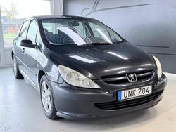 Svart Begagnad 2003 Peugeot 307 Halvkombi | 19 900 kr (Lite dyr)