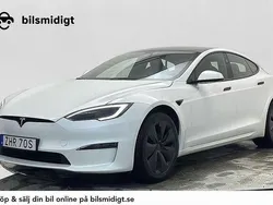 Vit Begagnad 2023 Tesla Model S Long Range Sedan | 669 900 kr