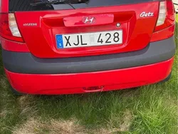 Röd Begagnad 2006 Hyundai Getz Halvkombi | 5 000 kr (Superpris)
