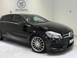 Svart Begagnad 2014 Mercedes A180 AMG line Halvkombi | 109 900 kr (Marknadspris)