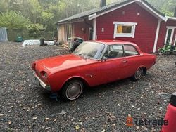 Röd Begagnad 1964 Ford Taunus Sedan | 1 000 kr