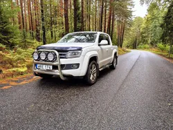 Vit Begagnad 2015 VW Amarok Highline Pickup | 138 500 kr (Marknadspris)