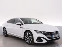 Vit (pure white) Begagnad 2021 VW Arteon R-line Halvkombi | 319 000 kr (Marknadspris)