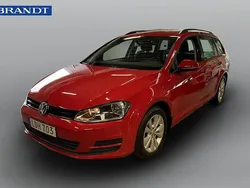 Röd Begagnad 2016 VW Golf VII Kombi | 129 900 kr (Marknadspris)
