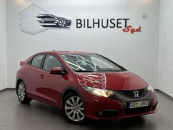 Röd Begagnad 2012 Honda Civic Sport Halvkombi | 108 500 kr (Marknadspris)