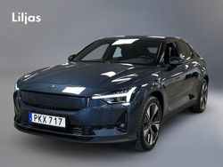 Mörkblå (blå) Begagnad 2024 Polestar 2 Pilot Halvkombi | 464 000 kr (Marknadspris)