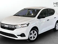 Vit Ny 2025 Dacia Sandero Halvkombi | 219 900 kr (Marknadspris)