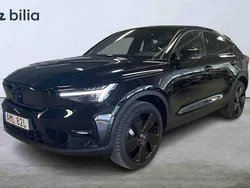 Svart Begagnad 2025 Volvo EC40 Single Motor Extended Range SUV | 488 500 kr (Dyr)