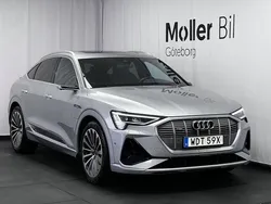 Florettsilver metallic Begagnad 2020 Audi e-tron Sportback S-Line SUV | 429 900 kr (Bra pris)