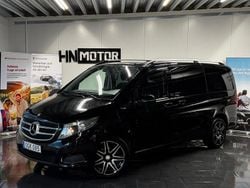 Svart Begagnad 2016 Mercedes V220 Minibuss | 339 900 kr (Marknadspris)