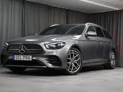 Grå Begagnad 2020 Mercedes E220 AMG Line Premium Kombi | 439 000 kr (Dyr)