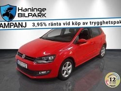 Röd Begagnad 2014 VW Polo Halvkombi | 89 995 kr (Bra pris)