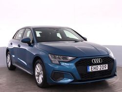 Atollblå metallic Begagnad 2022 Audi A3 Proline Sedan | 235 000 kr (Marknadspris)