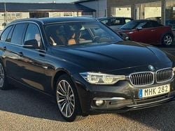 Svart Begagnad 2016 BMW 320 Luxury Line Kombi | 119 500 kr (Lite dyr)