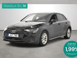 Svart Begagnad 2020 Audi A3 Sportback Halvkombi | 219 900 kr (Lite dyr)