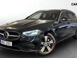 Svart (black) Begagnad 2022 Mercedes C300e Kombi | 399 900 kr (Superpris)