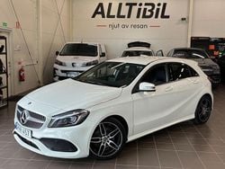 Vit Begagnad 2018 Mercedes A180 AMG Halvkombi | 179 900 kr (Bra pris)