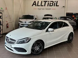 Vit Begagnad 2018 Mercedes A180 AMG Halvkombi | 179 900 kr (Bra pris)