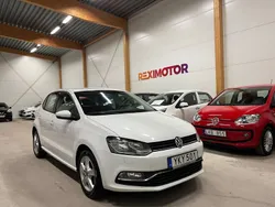 Vit Begagnad 2017 VW Polo Halvkombi | 89 900 kr (Marknadspris)