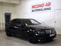 Svart Begagnad 2009 Mercedes C200 AMG Sedan | 99 900 kr (Lite dyr)