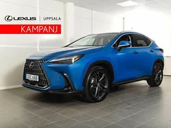 Blå Begagnad 2024 Lexus NX450h+ Executive Line SUV | 614 900 kr (Marknadspris)