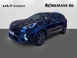 Blå (/b4u/ gravity blue) Begagnad 2021 Kia e-Niro Advance SUV | 269 900 kr (Marknadspris)