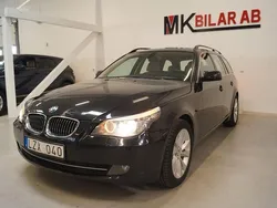 Svart Begagnad 2008 BMW 525 Kombi | 74 900 kr (Bra pris)