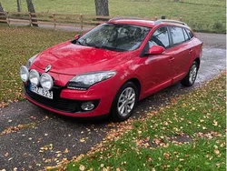 Röd Begagnad 2013 Renault Mégane GrandTour Kombi | 44 999 kr (Bra pris)