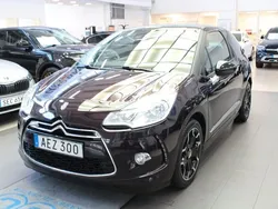 Lila Begagnad 2015 Citroën DS3 PureTech Halvkombi | 69 900 kr