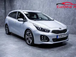 Grå Begagnad 2016 Kia Ceed Sportswagon GT-Line Kombi | 144 800 kr (Marknadspris)