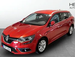 Röd (red) Begagnad 2018 Renault Mégane GrandTour Kombi | 139 900 kr (Marknadspris)
