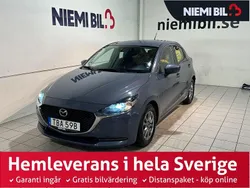 Grå (grå metallic) Begagnad 2020 Mazda 2 Halvkombi | 159 900 kr (Marknadspris)