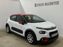 Vit Begagnad 2018 Citroën C3 Halvkombi | 69 900 kr