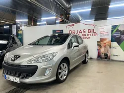 Grå Begagnad 2009 Peugeot 308 Halvkombi | 74 900 kr (Lite dyr)
