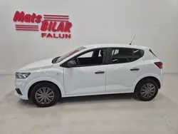Vit Begagnad 2021 Dacia Sandero Essentiel Halvkombi | 139 900 kr (Lite dyr)