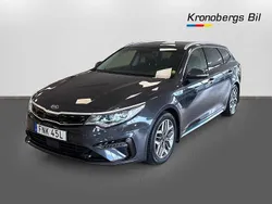 Grå Begagnad 2019 Kia Optima Hybrid 2 Sedan | 239 900 kr (Marknadspris)