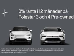 Vit Begagnad 2025 Polestar 4 Long Range Dual motor SUV | 659 900 kr (Superpris)