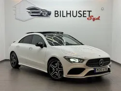 Vit Begagnad 2019 Mercedes CLA220 AMG Sedan | 298 500 kr (Marknadspris)