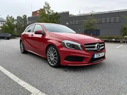 Röd Begagnad 2015 Mercedes A200 AMG line Halvkombi | 160 000 kr (Bra pris)