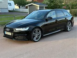 Svart Begagnad 2017 Audi A6 Ambition Kombi | 195 000 kr (Marknadspris)