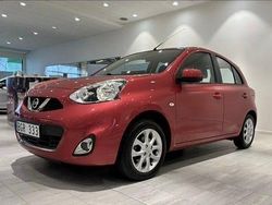 Röd Begagnad 2013 Nissan Micra Halvkombi | 99 900 kr