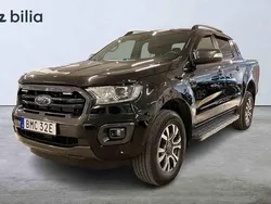 Svart Begagnad 2021 Ford Ranger Pickup | 369 000 kr (Marknadspris)